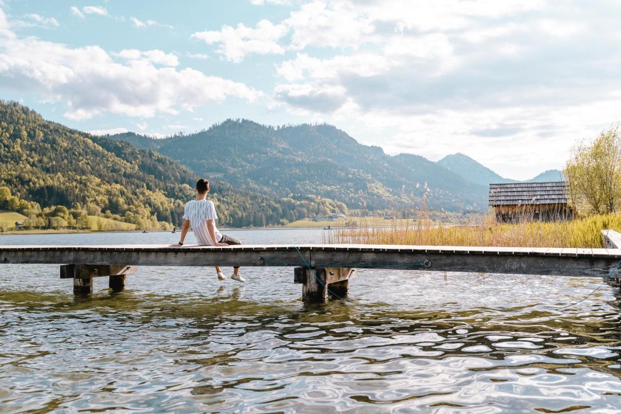 Hotel Stampferhof Weissensee Exteriér fotografie
