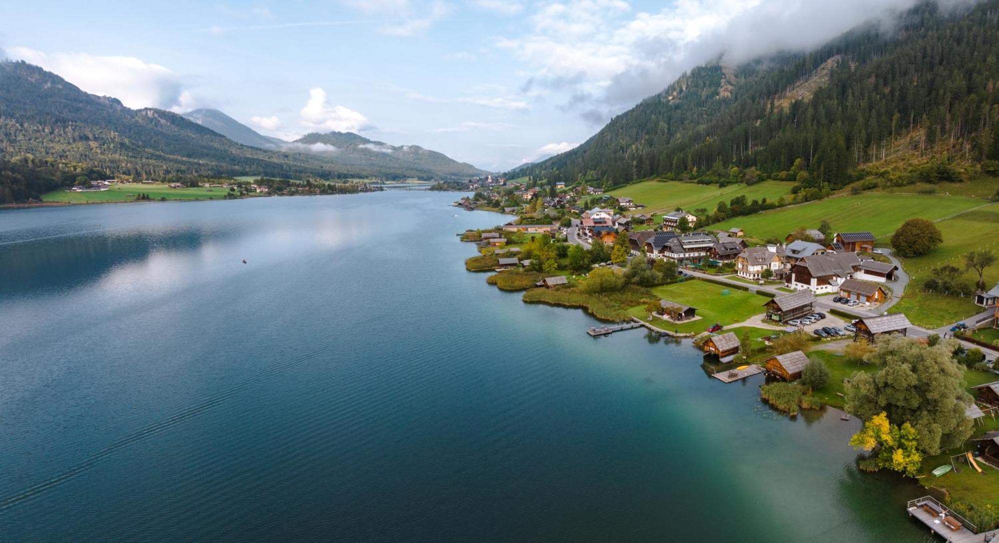 Hotel Stampferhof Weissensee Exteriér fotografie