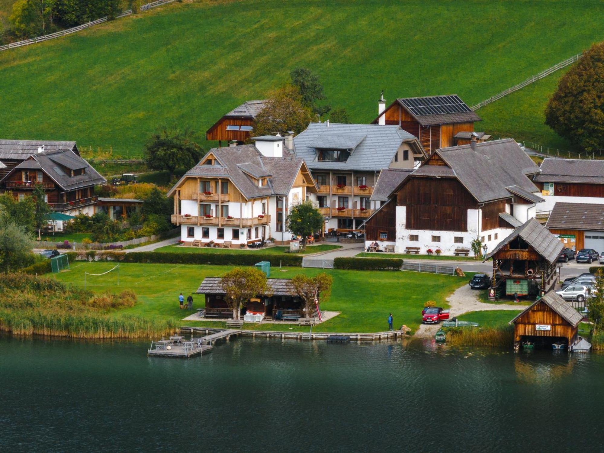Hotel Stampferhof Weissensee Exteriér fotografie