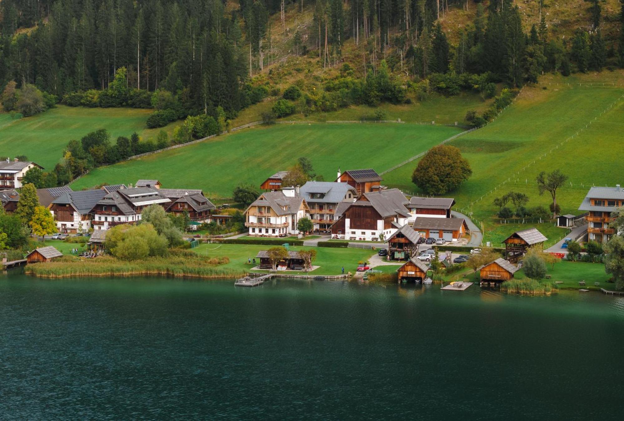 Hotel Stampferhof Weissensee Exteriér fotografie