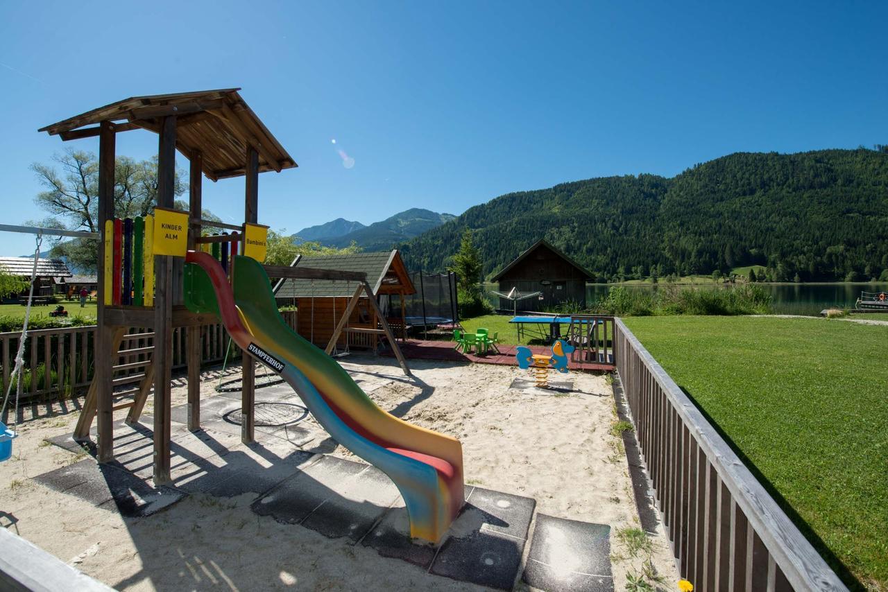 Hotel Stampferhof Weissensee Exteriér fotografie